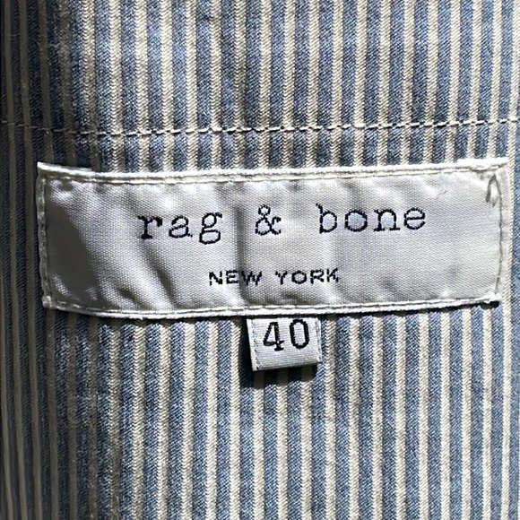Rag & Bone Seersucker Blazer - Picture 7 of 11